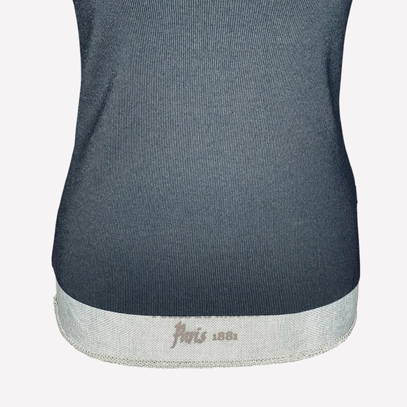 BCBGMAXAZRIA Black Beaded Twin Set Cardigan & Tank Top Medium - Picture 6 of 15